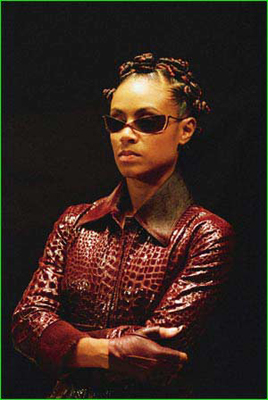 Jada Pinkett Smith plays a ship Captain with a pivotal role in the film