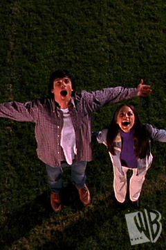 Clark and Lana share a scream in Hothead