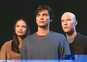 Lana, Clark and Lex Luthor